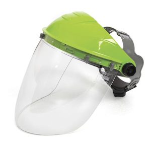 Tuff-Shield Browguard with Clear Lens Visor (TS-BGVC)