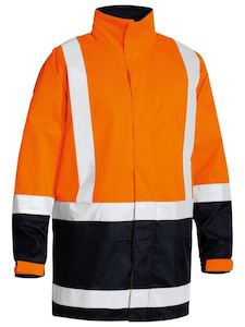 Bisley Hi Vis Taped Shell Rain Jacket (BJ6966T)