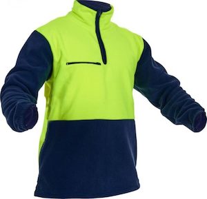 Caution Hi-Vis Polar Fleece (PCF1010)