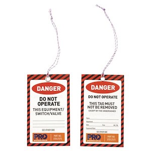 Safety Tag Danger (Pack of 10)