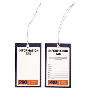 Safety Tag – Blank (Pack of 10)