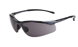 Bollé Contour Polarised Safety Glasses with Smoke Lens (1652107)