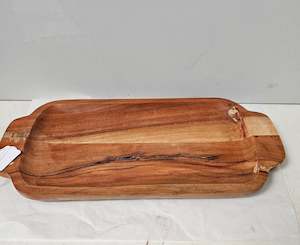 Wooden Tray with Handles - Medium