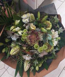 Florist: Texture and Beauty Flower Bouquet