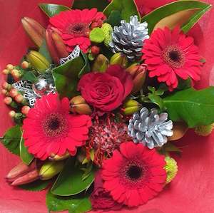 Florist: Flower Bouquet Christmas Cheer