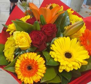 Florist: Hot Stuff Flower Bouquet