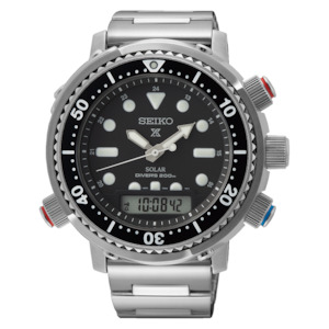 Seiko Prospex SNJ033P1 Solar Arnie Hybrid Divers 40th Anniversary Watch