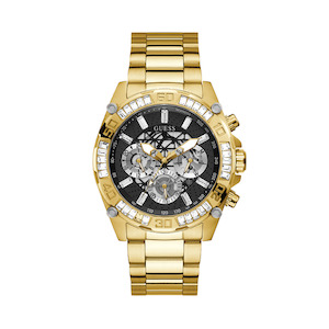 GW0390G2 GUESS TROPHY Multifunction Gold Tone Gent's Watch