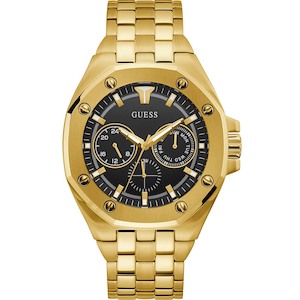 GUESS GW0278G2 TOP GUN GOLD TONE WATCH