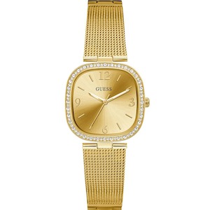 GUESS GW0354L2 TAPESTRY GOLD TONE MESH WOMENS WATCH