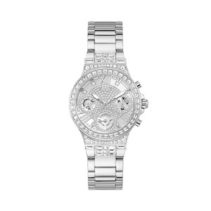 Jewellery: GUESS GW0320L1 LADIES MOONLIGHT SILVER TONE STAINLESS STEEL WATCH