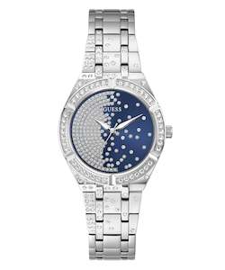 Jewellery: Guess GW0312L1 Ladies Afterglow Silver Tone Stainless Steel Watch