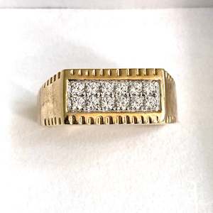 9ct. Gold Men's Ring