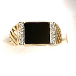 9ct. Gold Men's Ring