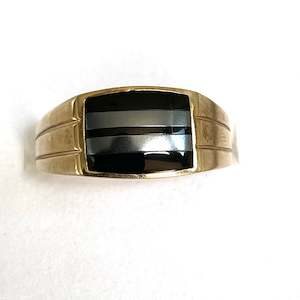 9ct. Gold Men's Ring