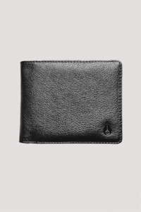 Nixon Pass Vegan Leather Coin Wallet Black