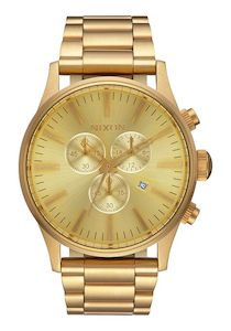 Jewellery: Nixon Sentry Chrono All Gold