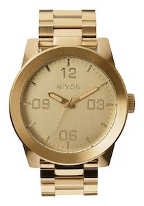 Jewellery: Nixon Corporal SS All Gold