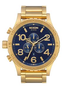 Nixon 51-30 Chrono Gold / Blue Sunray / Gold