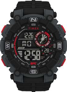 Timex x UFC Redemption Digital / Black Rubber TW5M53700