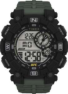 Timex x UFC Redemption Digital / Green Rubber TW5M53900