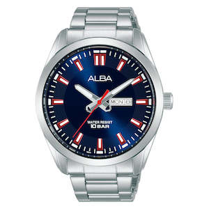 Jewellery: Alba AJ6137X1 Active Men's Daywear Stainless Steel Watch