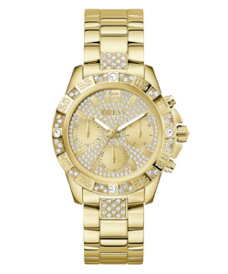 Guess GW0771l2 Gold Tone Majesty Link Watch