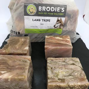 Pet: Tripe Lamb Unminced Unwashed