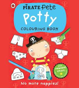 Pirate Pete Potty Colouring Book