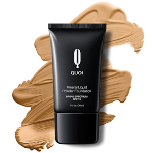 Quoi Mineral Liquid Powder Foundation Broad Spectrum SPF 15 30ml