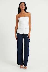 Womens: Tina Top White - FINAL SALE