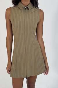 Lorna Mini Dress Mocha