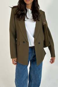 Womens: Jaxon Blazer Olive