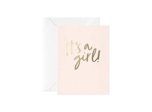 It's a girl! Gift card