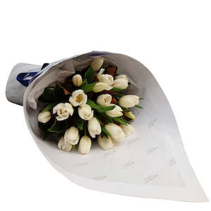 White Tulip Bouquet