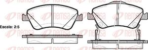 Premium Front Brake Pad Set