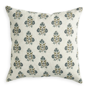 Walter G - Ankara Slate (Hand Block Printed) Cushion Cover ONLY