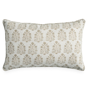 throw pillows: Walter G - Amer Elm (Hand Block Printed) Cushion Cover ONLY