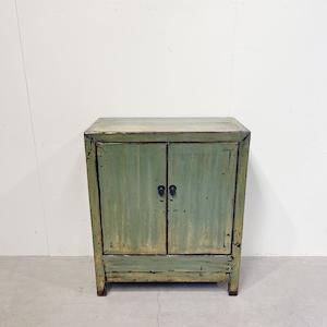 Furniture: Shandong High Gloss Green Cabinet