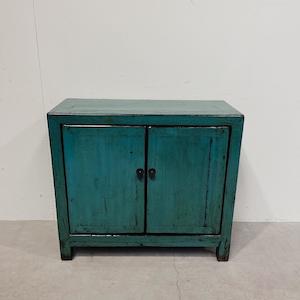 High Gloss Bright Blue Cabinet