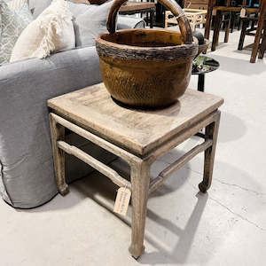 Stools: Restored Antique Table / Stool