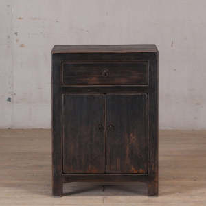 Antique Small Cabinet BLACK