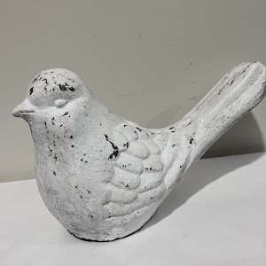 Rabbits And Friends: Medium Terracota Bird