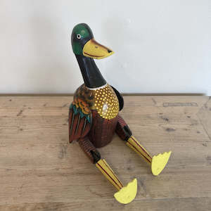 Rabbits And Friends: Wooden Animal - YELLOW DUCK