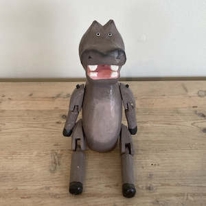 Rabbits And Friends: Wooden Animal - HIPPO