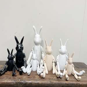 Rabbits And Friends: Wooden Rabbit