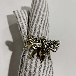 Bronze Bee Napkin Ring