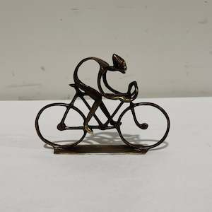 Bronze Cyclist / Bicycle