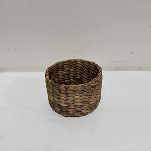 Woven: Water Hyacinth XS Round