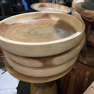 Natural Teak Bowls (TWO SIZES)